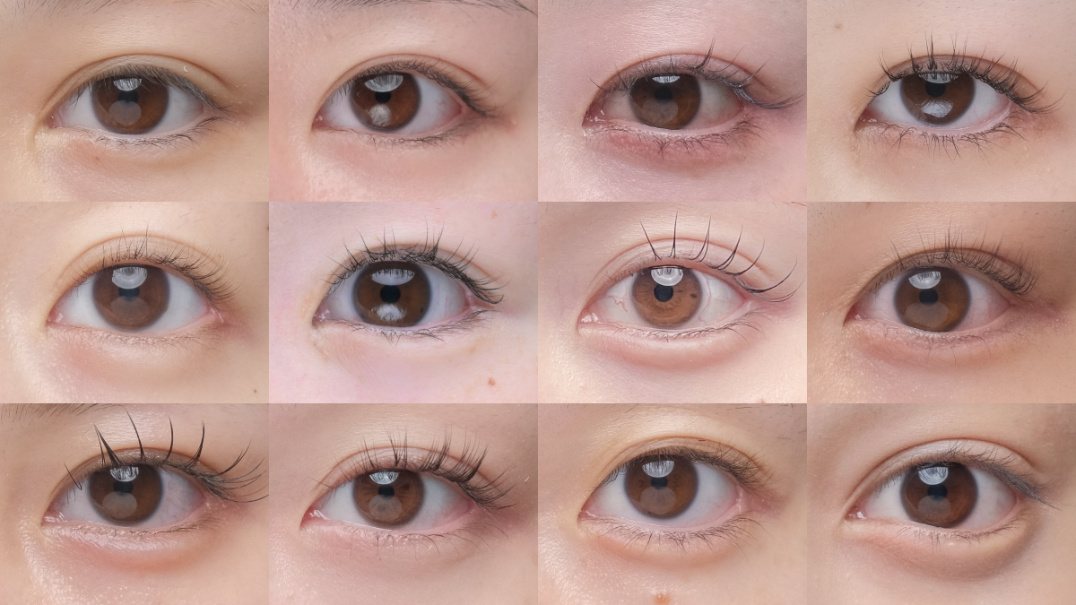 タレ目形成のデザイン一覧